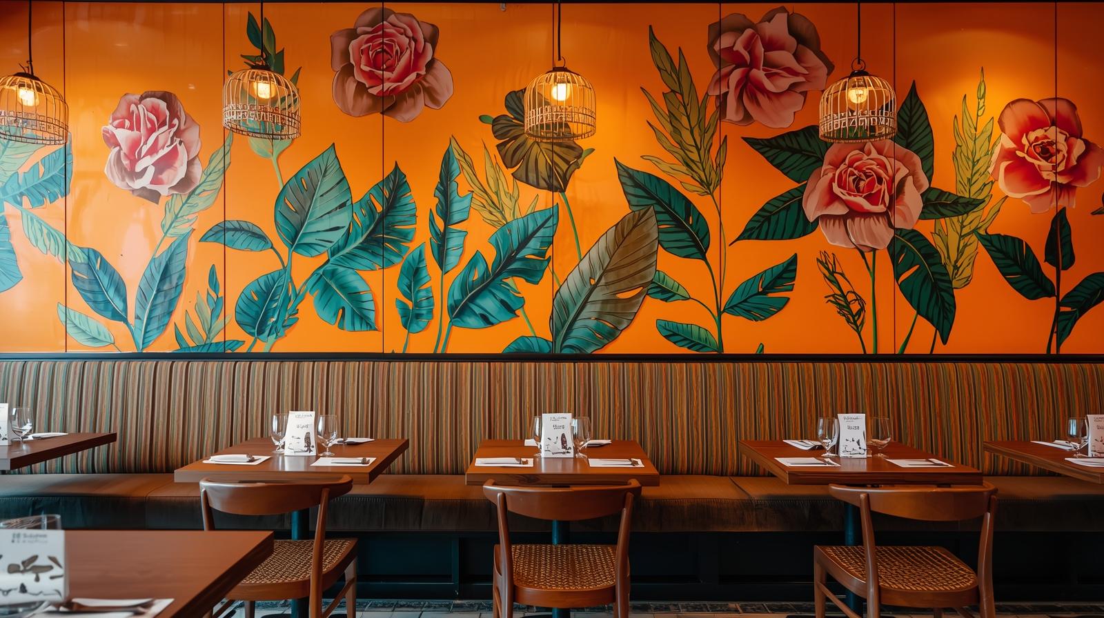 Tropische hawaiianisch-vietnamesische Bowl mit frischen Zutaten und Cocktail im MAUI Hawasian & Vietnamese Restaurant in München Nymphenburg