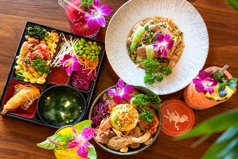 Asiatisches Mittagessen bei MAUI